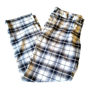 Nike Golf Tour Preformance DRI fit slacks Pants S 14 black white plaid b…